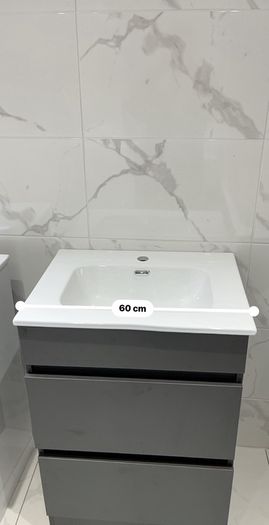 Special offer deal Brand New 600 Anthracite Floor Standing Unit and Basin