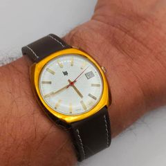 Vintage LIP men's large Watch
