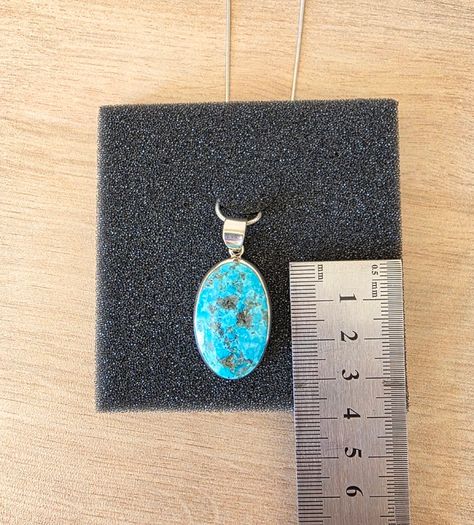 New Moon Jewellery Tibetan Turquoise Pendant Sterling Silver 925  New