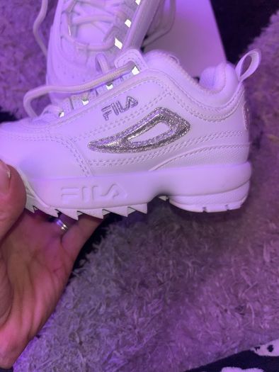Glitter Fila Runners junior 7