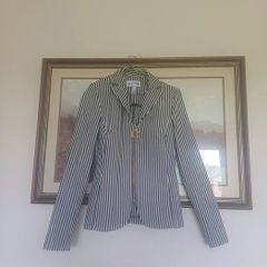 Fitted Joseph Ribkoff Stripped Blazer