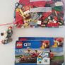 Lego City 60214: Burger Bar Fire Rescue (2019) 100% Complete (NO BOX) Image 3