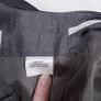 Quin & Donnelly Grey Two-Tone Professional Tailored Pencil Midi Skirt 12UK/40EU Image 3