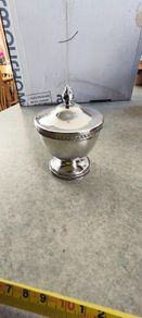Silver candy dish or suger bowl 101 Gr. silver marked 800 silver