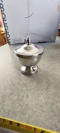 Silver candy dish or suger bowl 101 Gr. silver marked 800 silver