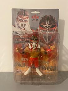 Hayabusa Wrestling Figure (Red Variant) WWE WCW ECW TNA AEW FMW