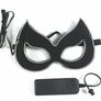 Halloween LED Neon Eye Mask Costume Light Up Kids Happy Birthday Party EL Masks Image 9