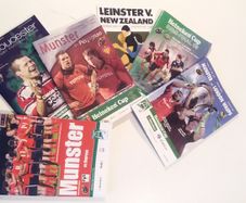 4 Munster Rugby Programmes (2004-2009)