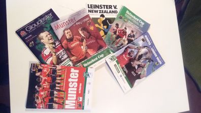 4 Munster Rugby Programmes (2004-2009)
