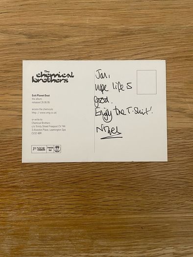 The Chemical Brothers - Life Is Sweet - 12" Double Vinyl DJ Promo - CHEMSTDJ2 - 1995 - Junior Boys Own Recordings