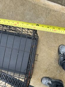 Large dog cage