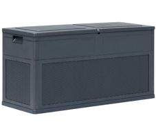Garden Storage Box 320 L Anthracite