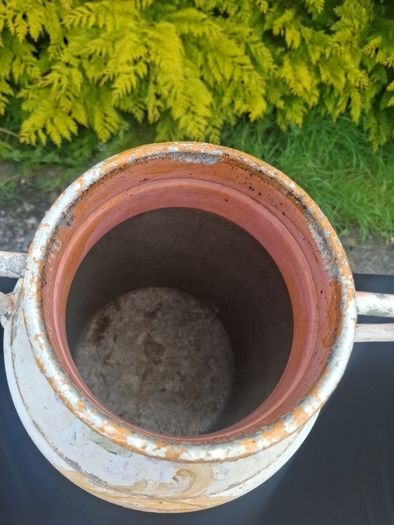 Old painted milk churn postage possible