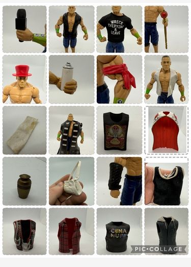 wwe Wwf WWE wrestling wrestlers figures Accesories ,Weapons & Clothing