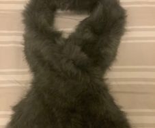 New Grey Fur Collar/ Stole