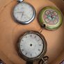 Antique Victorian Edwardian Traveller Box with Contents Job Lot Image 10
