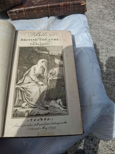 9 X Georgian Leatherbound Books(Some Irish Interest)