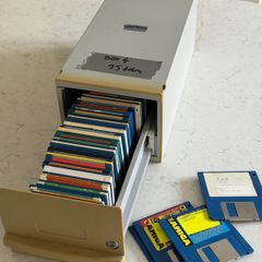 Box 4 with old Amiga discs