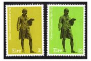 1974 Ireland Bi-Centenary of the Death of Oliver Goldsmith Commemorative Stamps Mint Never Hinged (MNH)