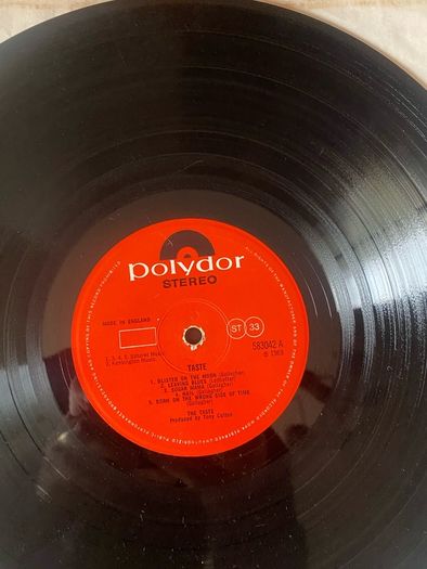 Taste Original 1969 Rory Gallagher Uk