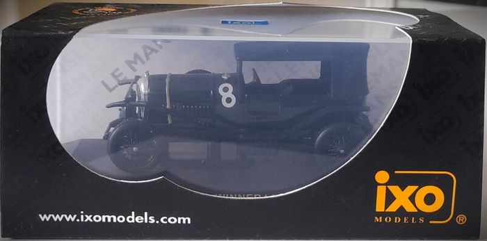 Diecast Model Le Mans Winning Bentley Le Mans 1924 1st - IXO 1:43