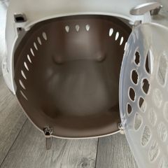 Pet transport carrier.