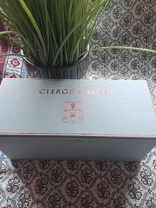 Handmade Bordeaux Cierge Camee 15 Cm Candle