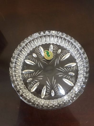 Waterford Glass Millennium Wine Bottle Coaster