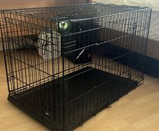 large dog cage