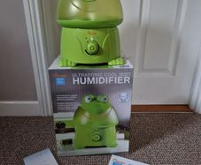 Kids frog ultrasonic cool mist humidifier