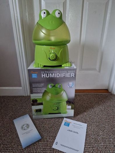 Kids frog ultrasonic cool mist humidifier