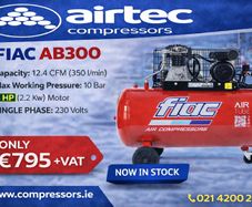 Compressor - 3hp - 275l - In Stock Now