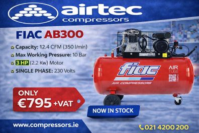 Compressor - 3hp - 275l - In Stock Now