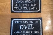 2  Sew On Patches