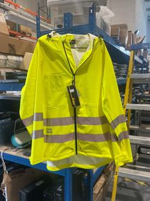 High Vis snickers water proof jacket Large
