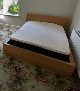 double mattress with topper