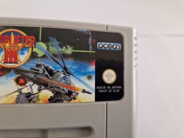 Choplifter III 3 Snes Super Nintendo Arcade Retro Games Original