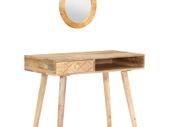 Dressing Table 100x50x76 cm Solid Mango Wood