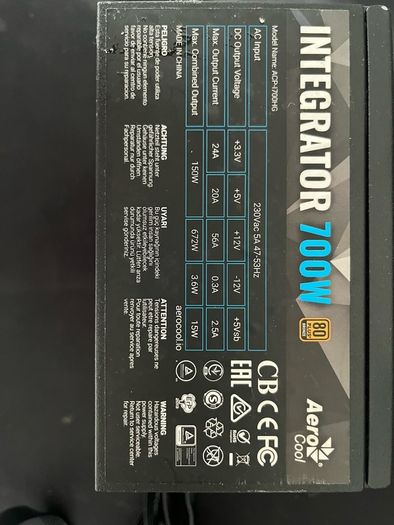 Integrator 700w PSU