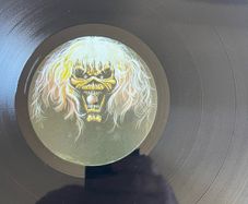 1982 original uk IRON MAIDEN The number of the beast. Original 1982 vinyl record. Vinyl is vg+. Inner sleeve good+. There is no outer sleeve hence the low price