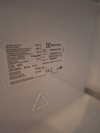 fridge/intergrated