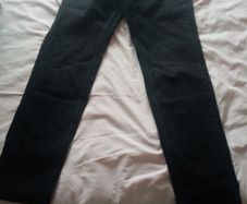 ladies black jeans stradivarius mom slim fit size 38 tall bnwt