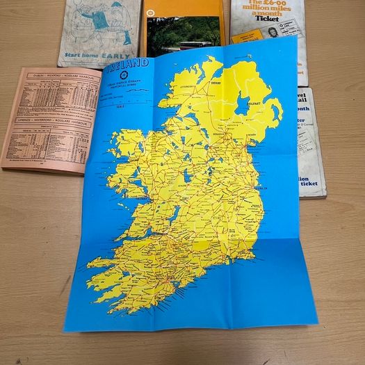 Dublin Bus \ Provincial Timetables with Maps - all different 1972-1978