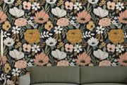 sticker wallpaper retro pattern
