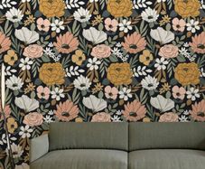 sticker wallpaper retro pattern