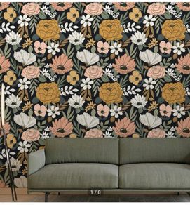 sticker wallpaper retro pattern
