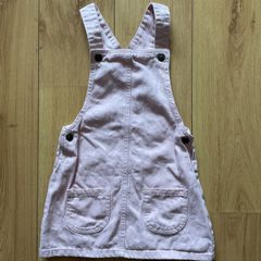 Girls Adjustable Denim Pinafore 7-8years