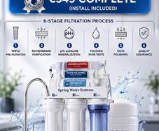 Premium 6-Stage Reverse Osmosis Water System, Water Filter