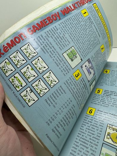 pokemon book guide vintage (1999)