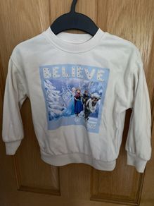M&S Frozen Girls top and leggings aged 3-4 years